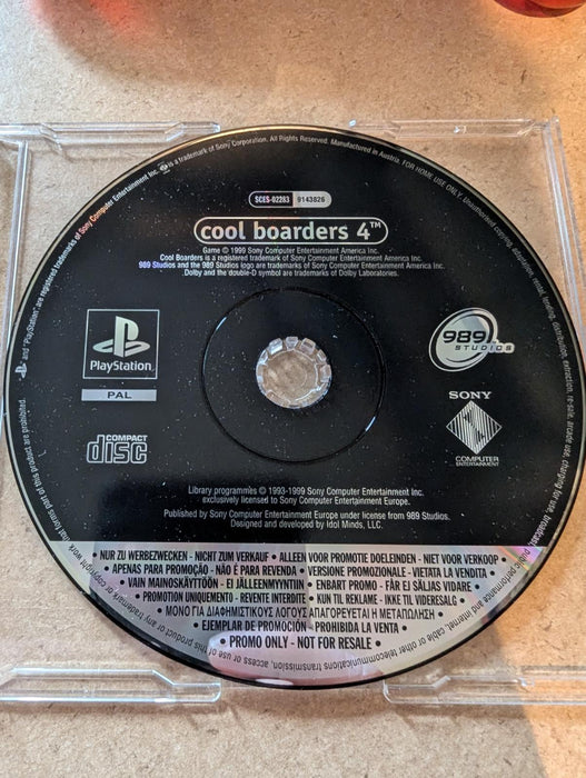 Cool Boarders 4 [Promo Not For Resale]