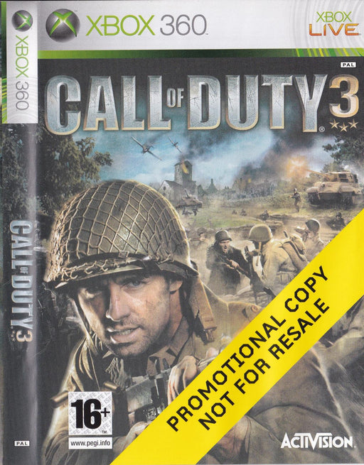 Call of Duty 3 [Not for Resale]