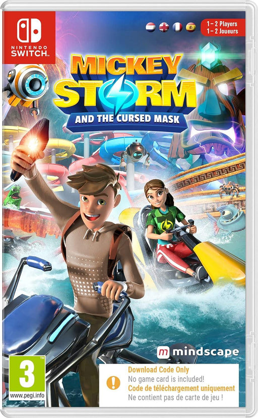 Mickey Storm & The Cursed Mask [Code in Box]