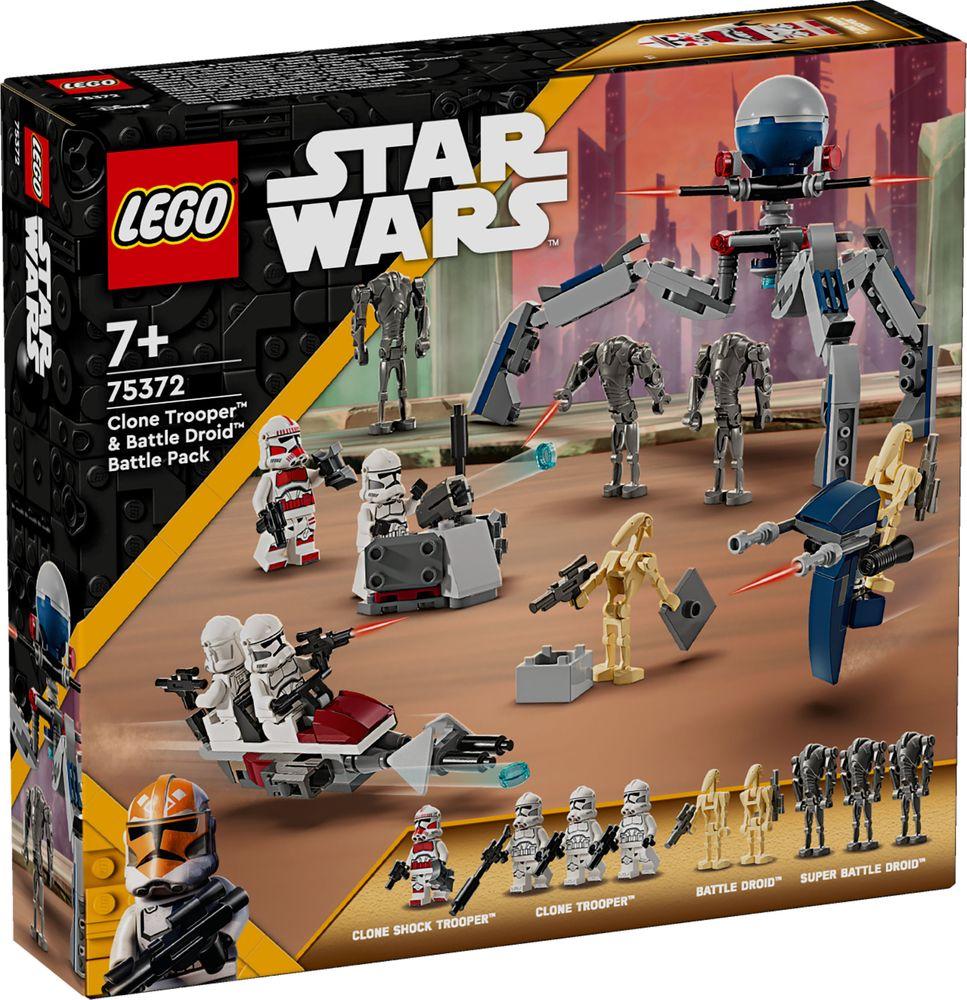 Clone Trooper & Battle Droid Battle Pack #75372