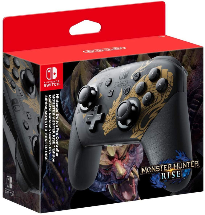 Nintendo Switch Pro Controller Monster Hunter Rise Edition