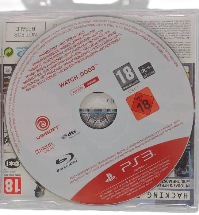 Watch Dogs [Not For Resale]