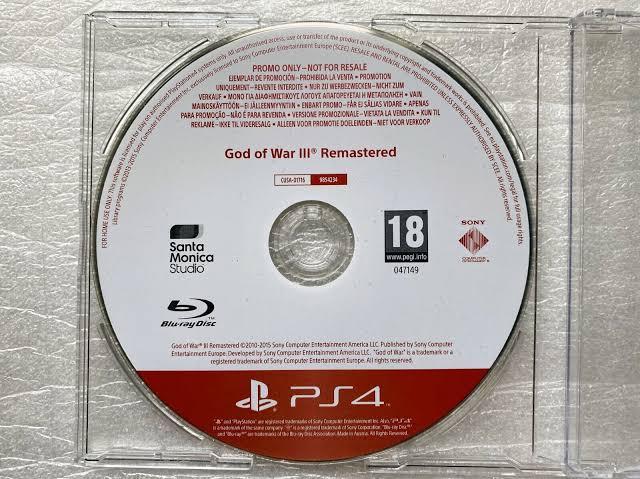 God of War III Remastered [Promo]