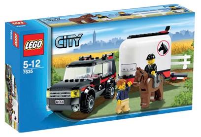 4WD with Horse Trailer #7635