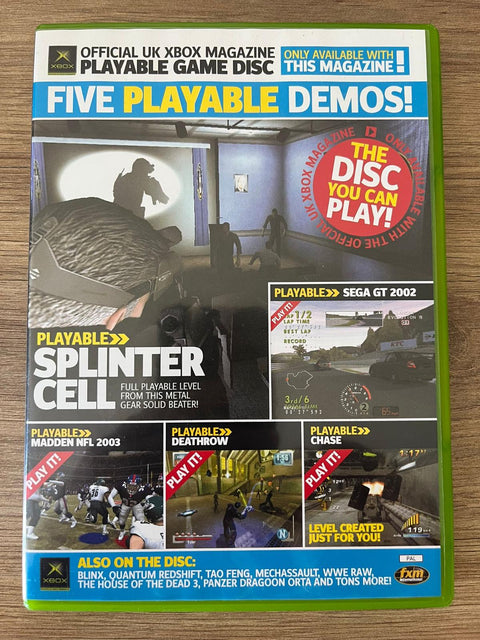 Official UK Xbox Magazine Game Disc 10