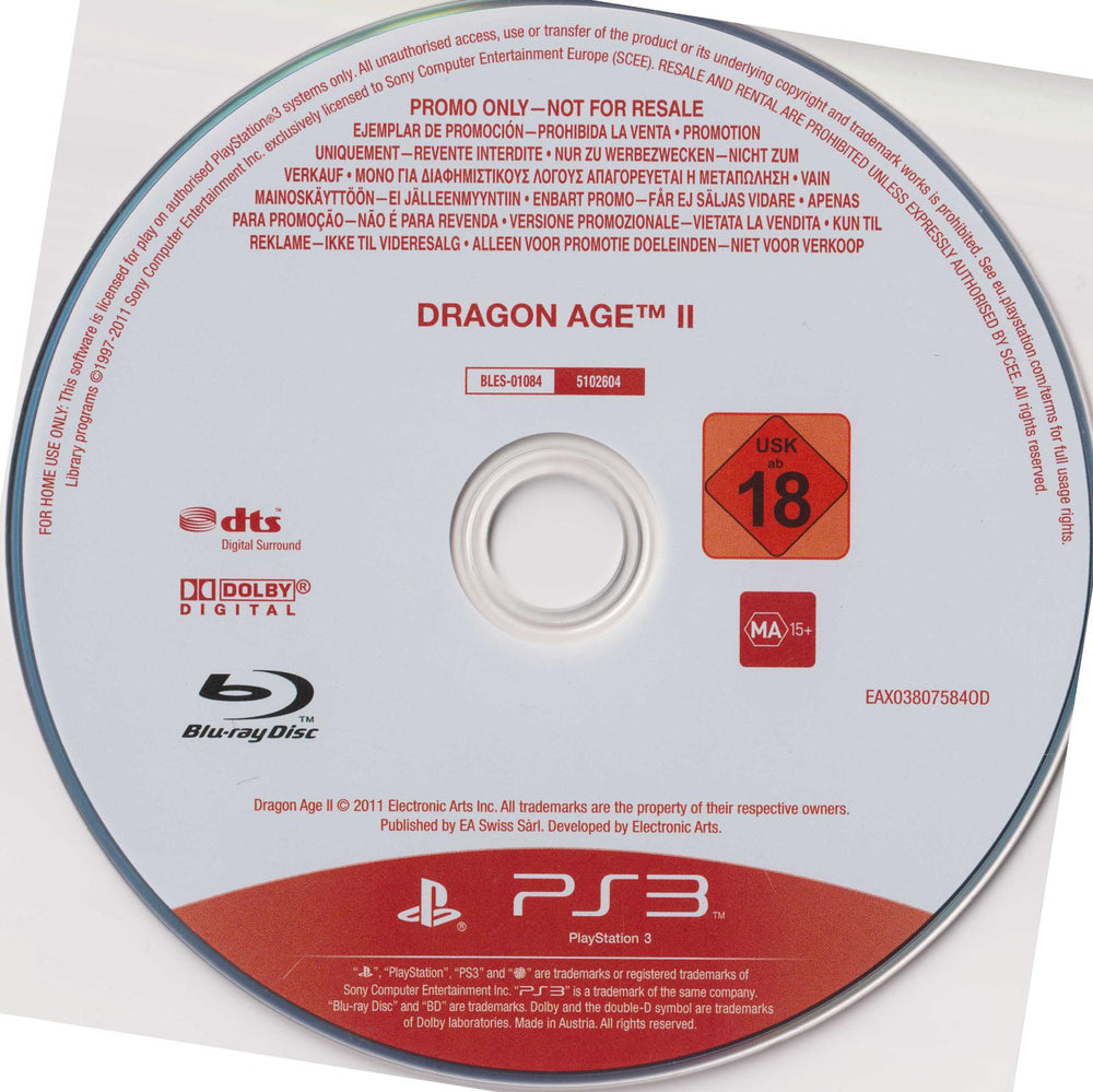 Dragon Age II [Not For Resale]