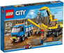 Excavator and Truck #60075