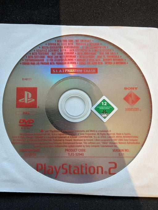 S.L.A.I. Phantom Crash [Promo Not For Resale]