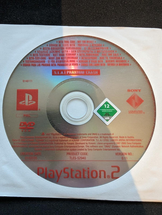 S.L.A.I. Phantom Crash [Promo Not For Resale]