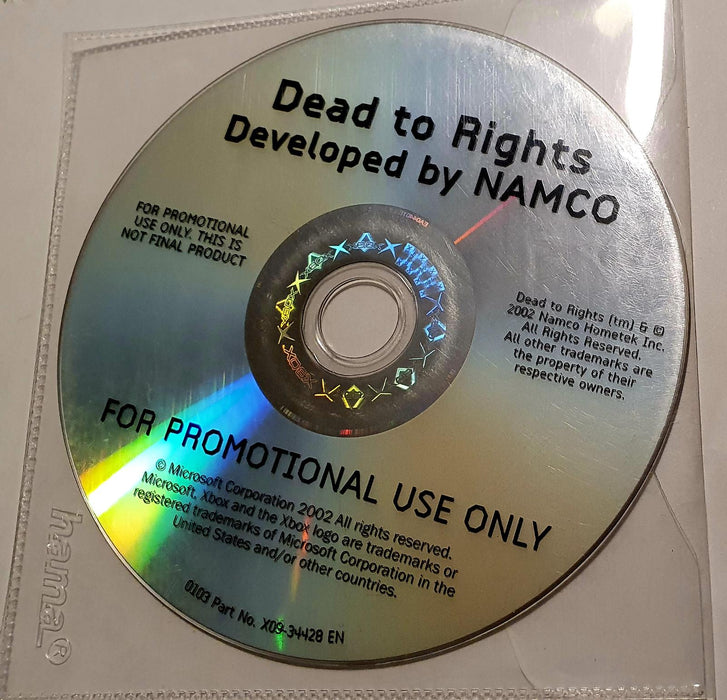 Dead To Rights [For Promotional Use Only]