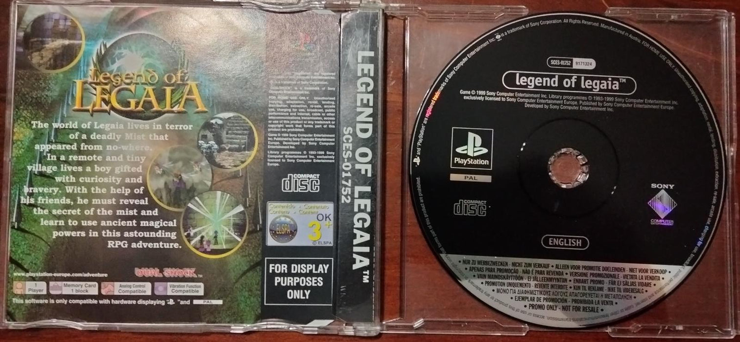 Legend Of Legaia [Promo Not For Resale]
