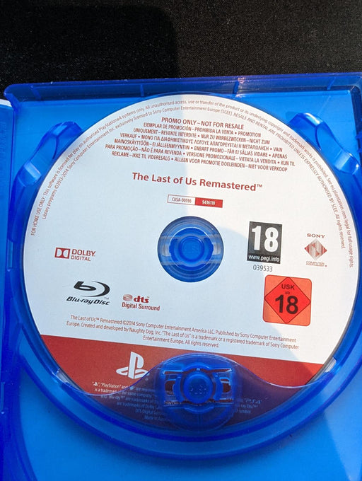 The Last of Us: Remastered [Promo Not For Resale]