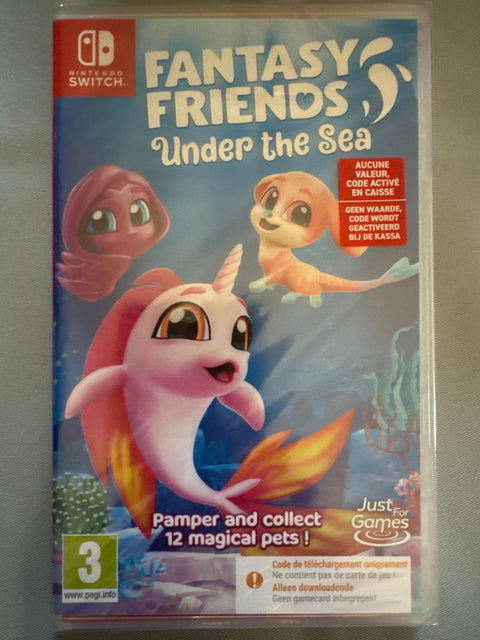 Fantasy Friends Under The Sea [Code In Box]