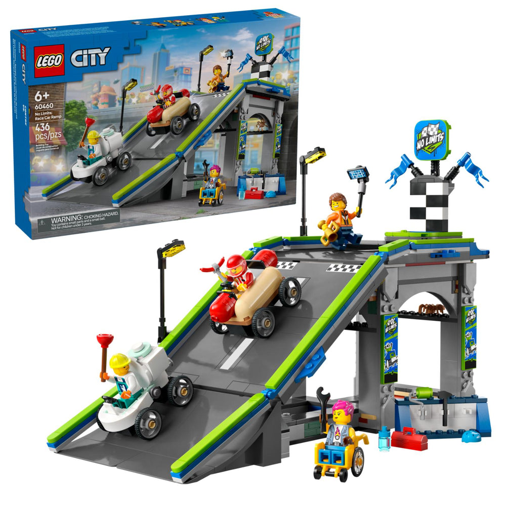 No Limits: Race Car Ramp Track #60460