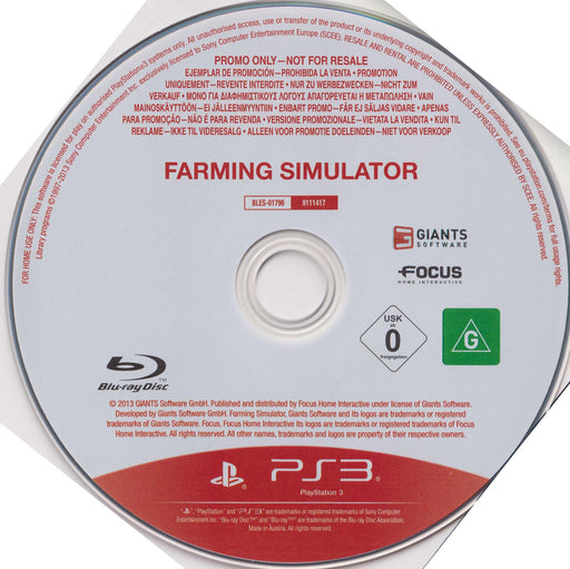 Farming Simulator [Not For Resale]