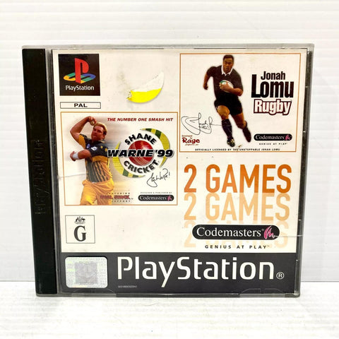 Shane Warne Cricket & Jonah Lomu Rugby