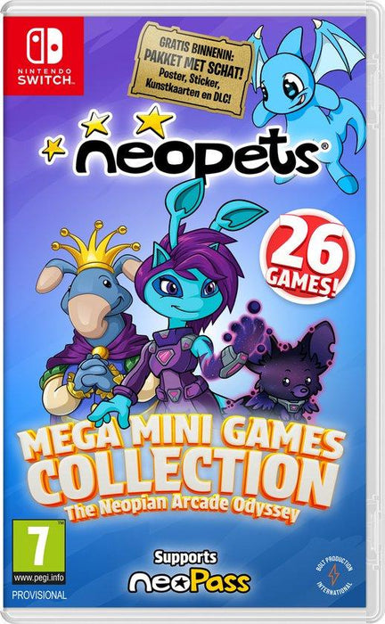 Neopets Mega Mini Games Collection: The Neopian Arcade Odyssey
