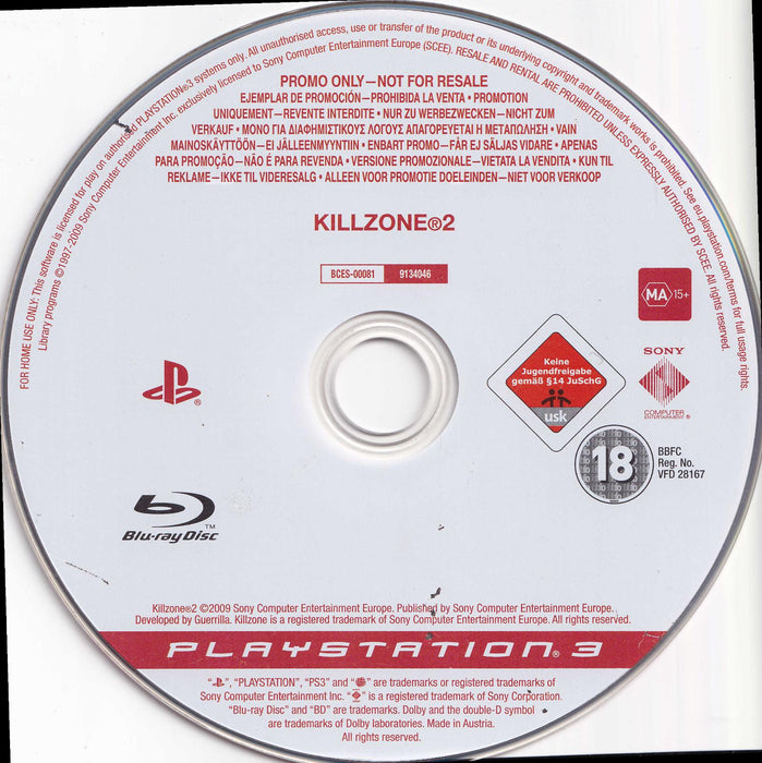 Killzone 2 [Not For Resale]