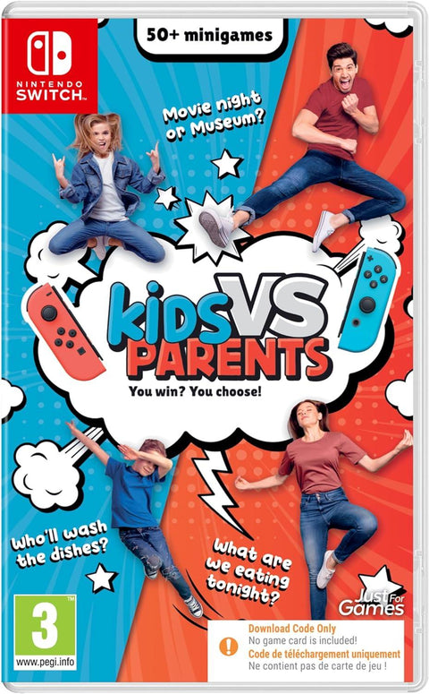 Kids Vs Parents [Code In Box]