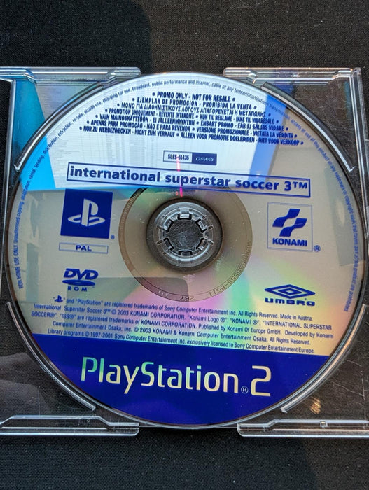 International Superstar Soccer 3 [Promo Not For Resale]