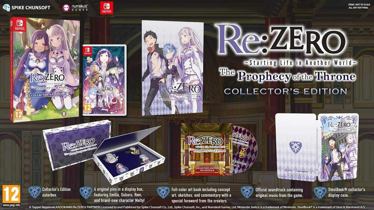 Re:ZERO - Starting Life In Another World: The Prophecy Of The Throne [Collector's Edition]