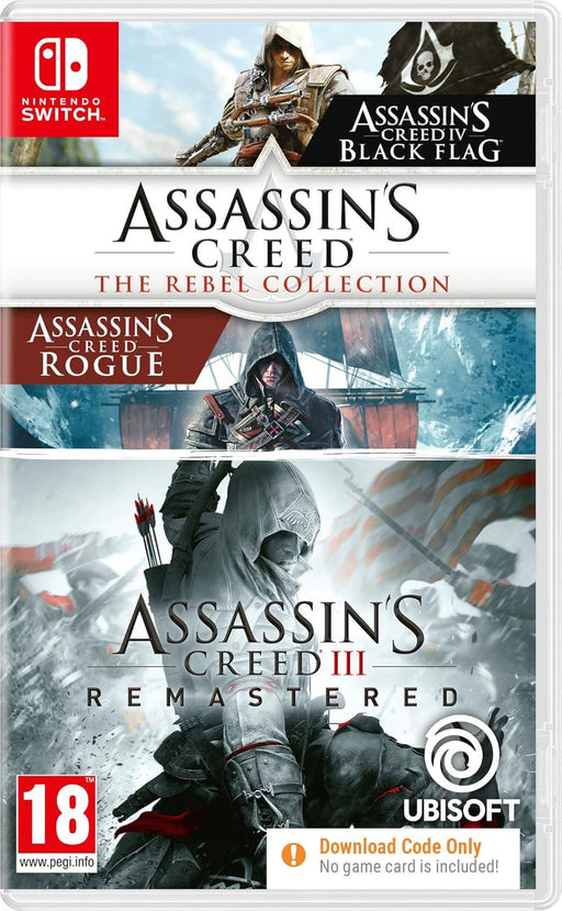 Assassin's Creed: The Rebel Collection + AC 3 [Code In Box]