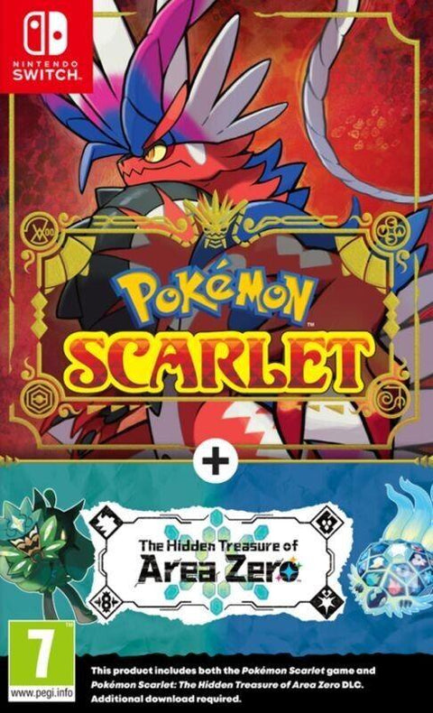Pokemon Scarlet + The Hidden Treasure Of Area Zero