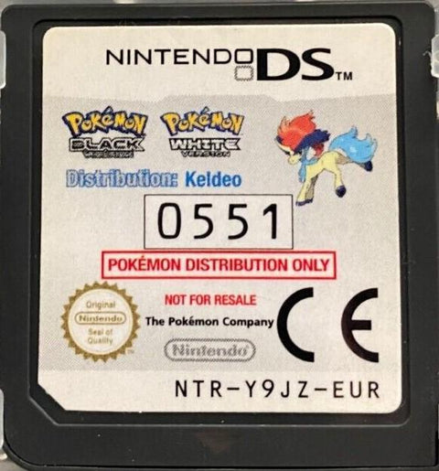 Pokemon [Not for Resale Keldeo]