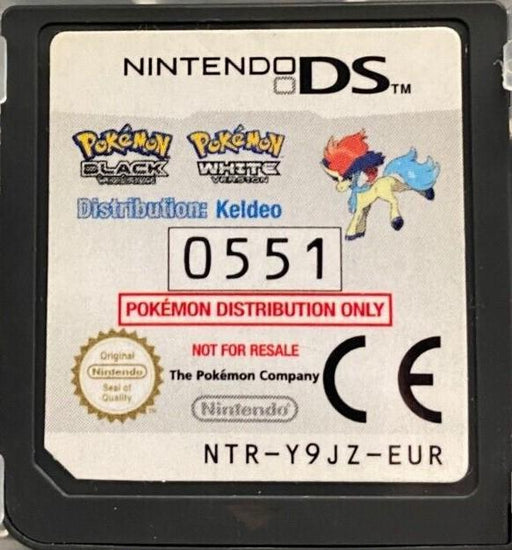 Pokemon [Not for Resale Keldeo]