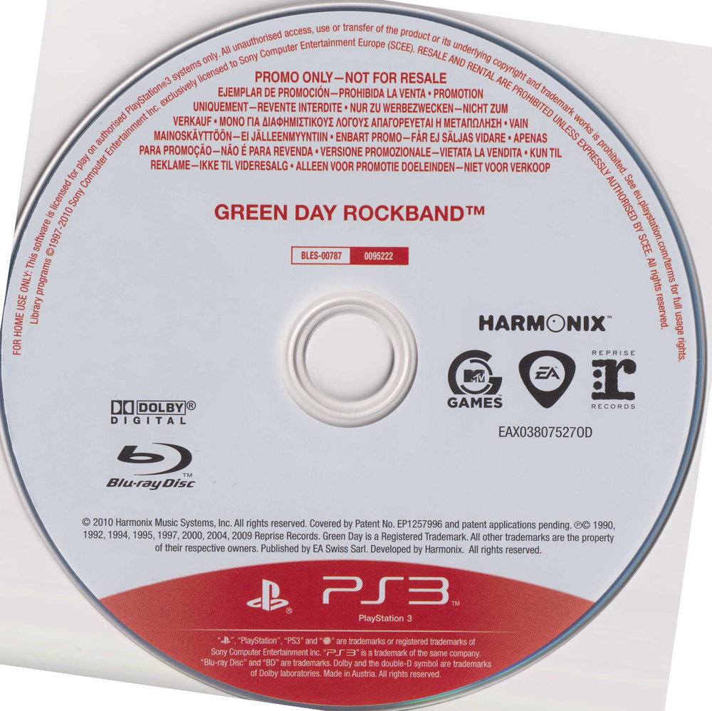 Green Day: Rock Band [Not For Resale]