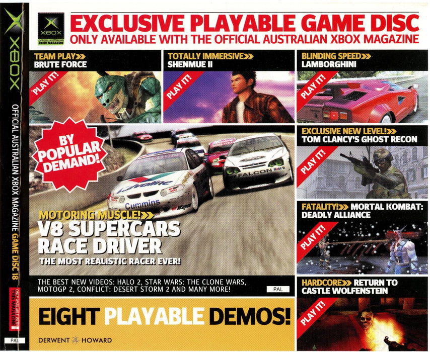 Official Australian Xbox Magazine Game Disc #18