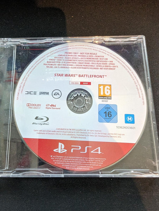 Star Wars: Battlefront [Promo Not For Resale]