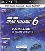 Gran Turismo 6 2.5 Million In-Game Credits