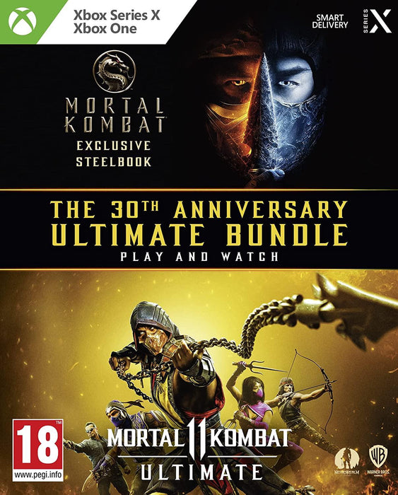 Mortal Kombat 11 The 30th Anniversary Ultimate Bundle [Amazon Exclusive Steelbook]