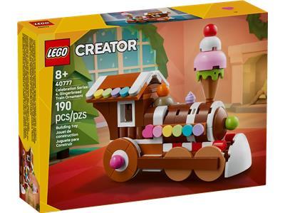 Celebration Series: 4. Gingerbread Train Ornament #40777