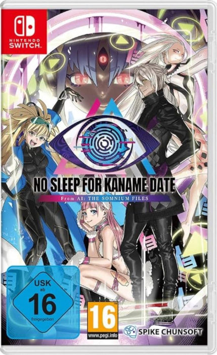 No Sleep For Kaname Date From AI: The Somnium Files