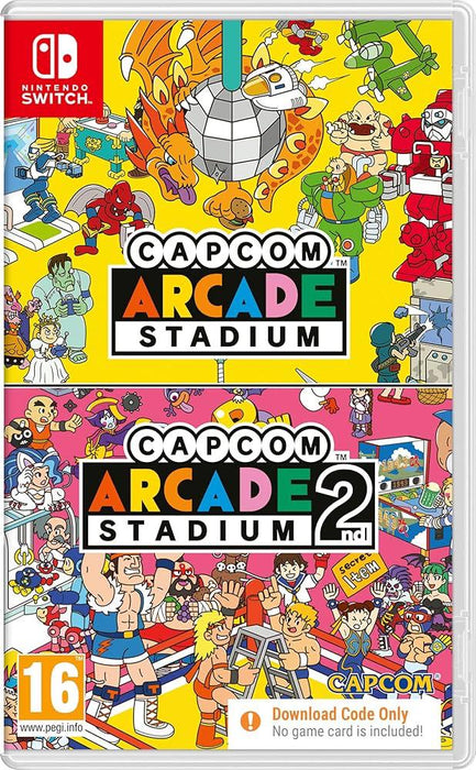 Capcom Arcade Stadium Bundle [Code In Box]