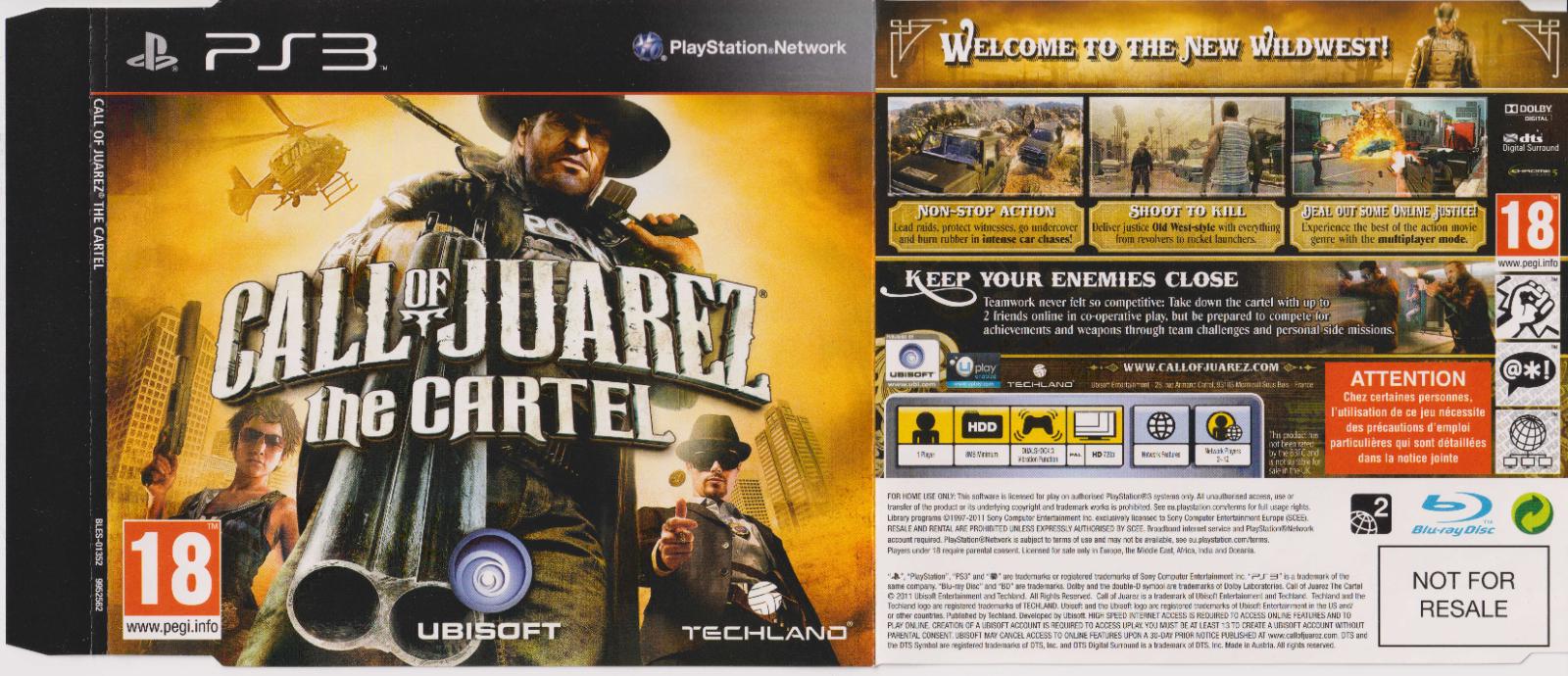 Call Of Juarez: The Cartel [Not For Resale]