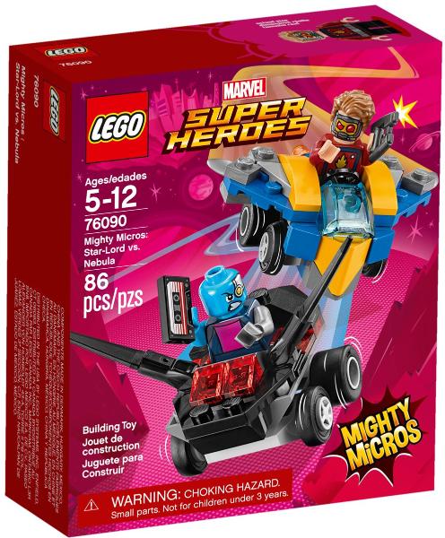 Mighty Micros: Star-Lord vs. Nebula #76090