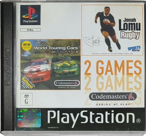 2 Games Toca World Touring Cars + Jonah Lomu Rugby