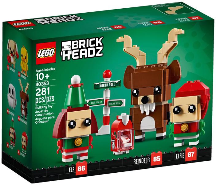 Reindeer, Elf & Elfie #40353