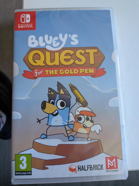 Bluey's Quest For The Gold Pen