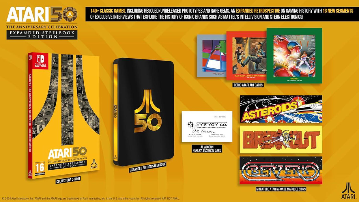 Atari 50: The Anniversary Celebration [Expanded Steelbook Edition]