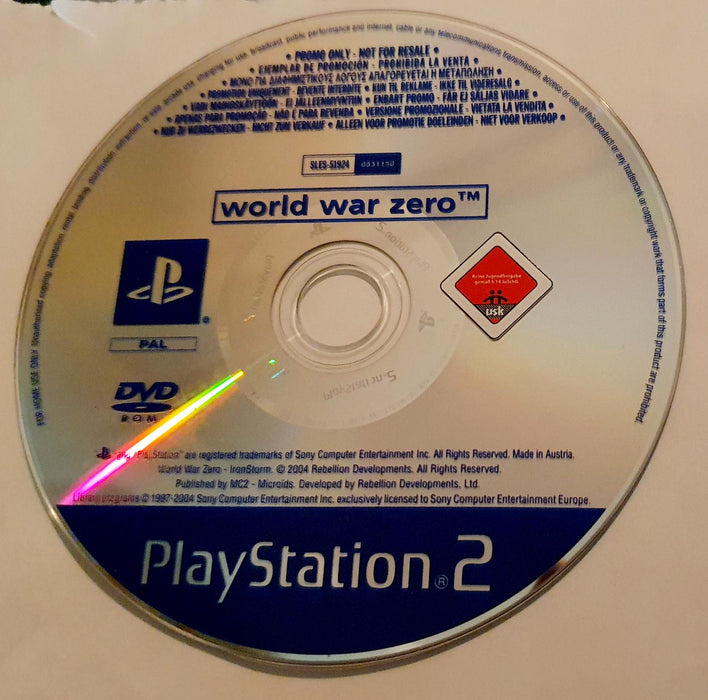 World War Zero [Promo Not For Resale]
