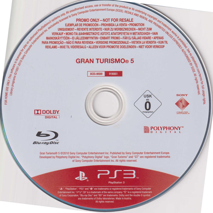 Gran Turismo 5 [Not For Resale]