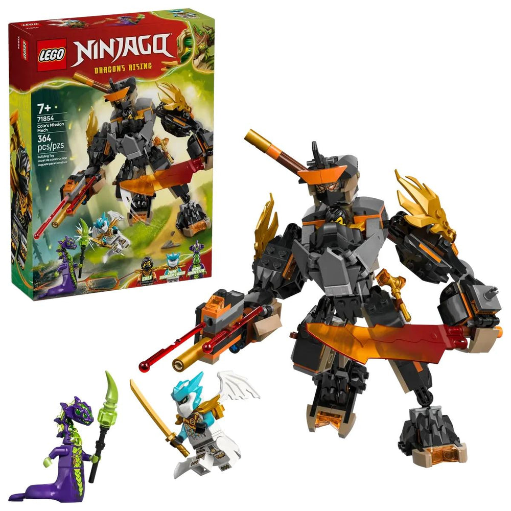 Cole's Mission Mech And Dragon Zane #71854