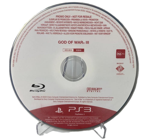 God Of War III [Not For Resale]