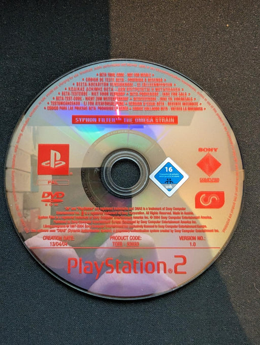 Syphon Filter The Omega Strain [Promo Not For Resale]