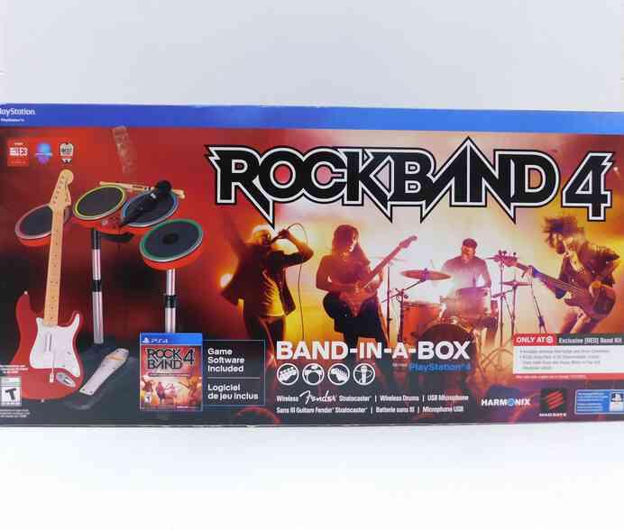 Rock Band 4 [RED Band In-A-Box Bundle]