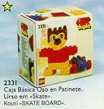 Barney, The Skateboard Bear #2331